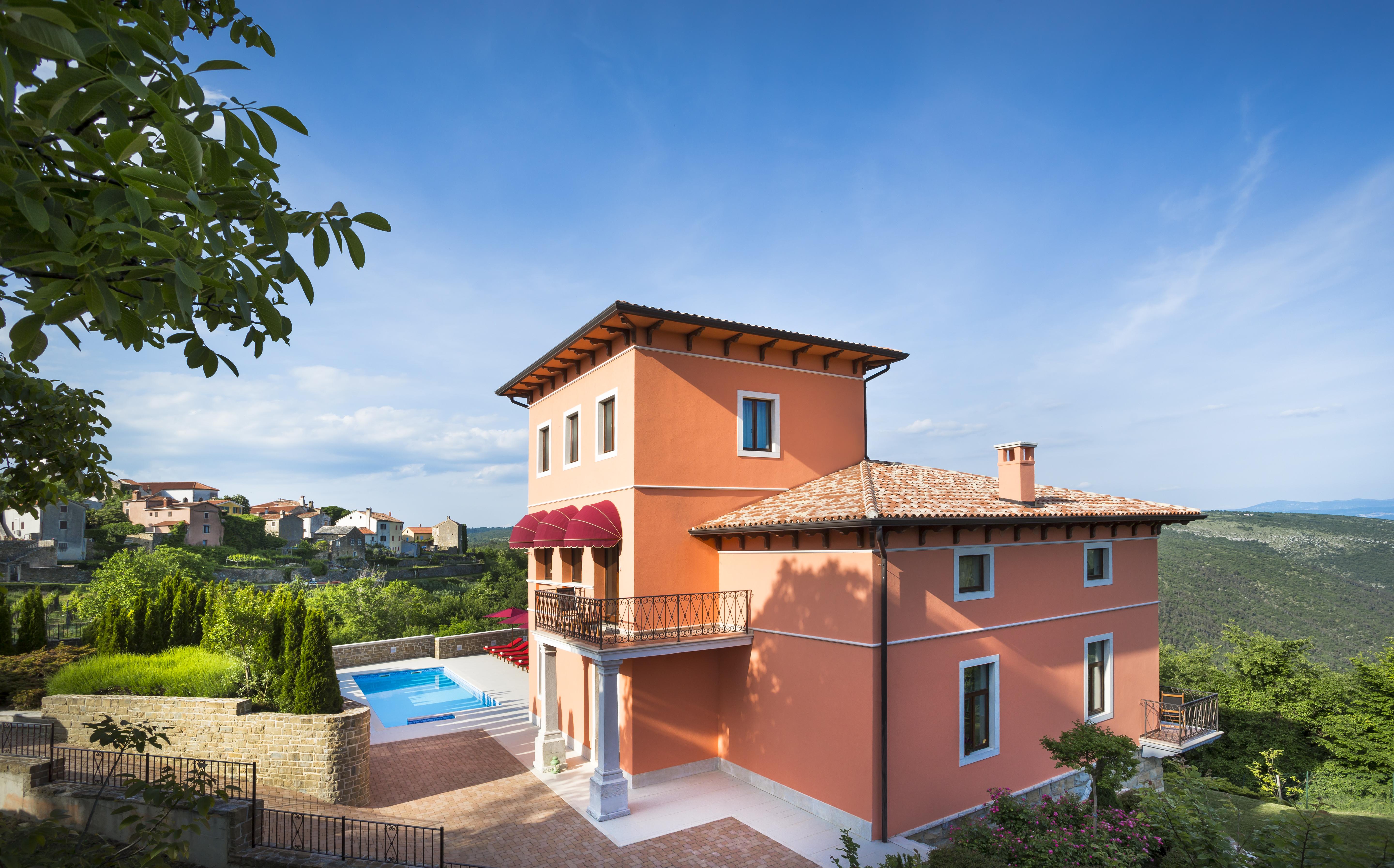 Palazzo Angelica B&B Adults Only Oprtalj Екстер'єр фото
