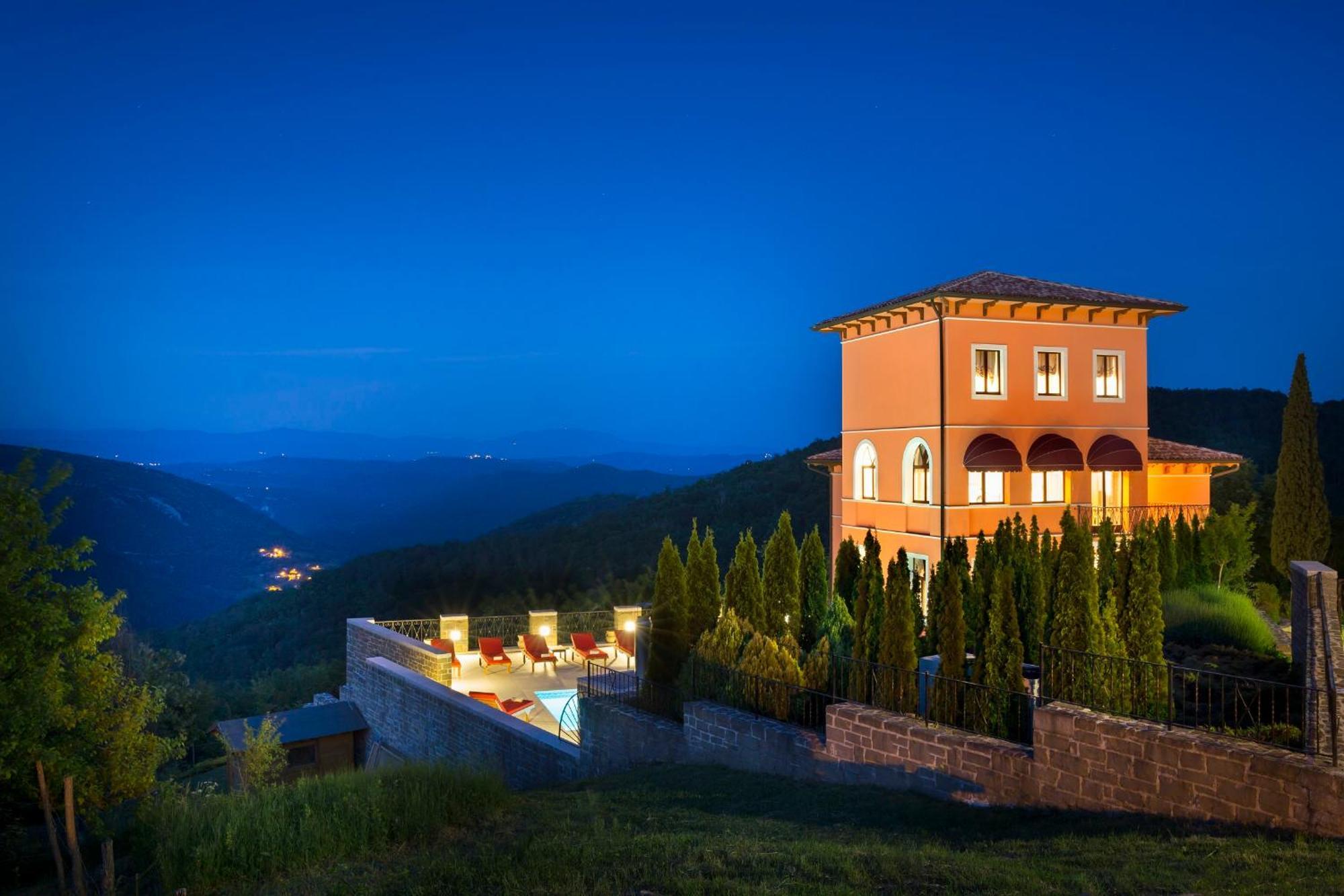 Palazzo Angelica B&B Adults Only Oprtalj Екстер'єр фото